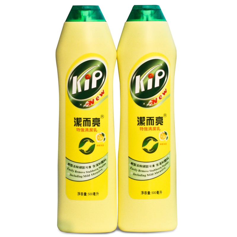 洁而亮清洁剂去污液多功能厨房清洗剂瓷砖不锈钢洁厕剂中性清洁500ml装
