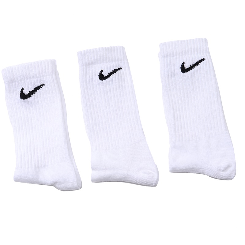 NIK耐克男袜女袜简约经典高筒休闲健身跑步运动袜SX7676.