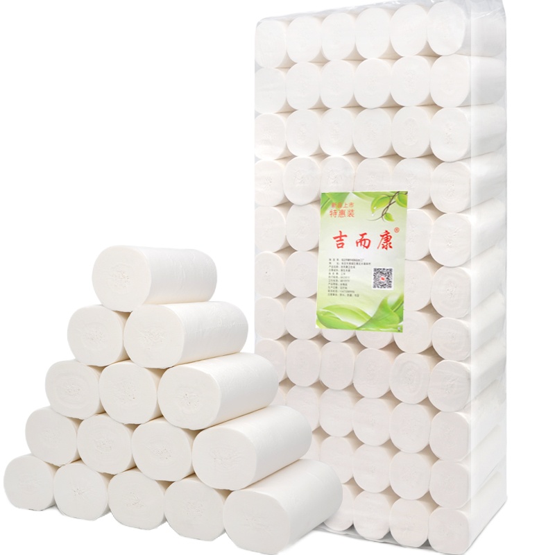 卫生纸批发厂10斤66卷家用母婴卷纸大包装纸巾厕所卷筒纸手纸包