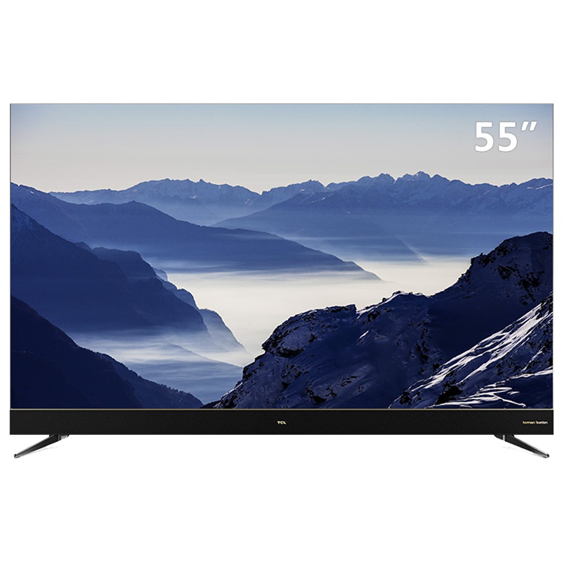 TCL电视 55英寸智能电视机 4K高清超薄全面屏安卓智能网络wifi LED液晶平板电视机 彩电 55Q1