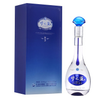洋河(YangHe)蓝色经典梦之蓝M3 40.8度1000ml单瓶装浓香型白酒(新老包装随机发货)