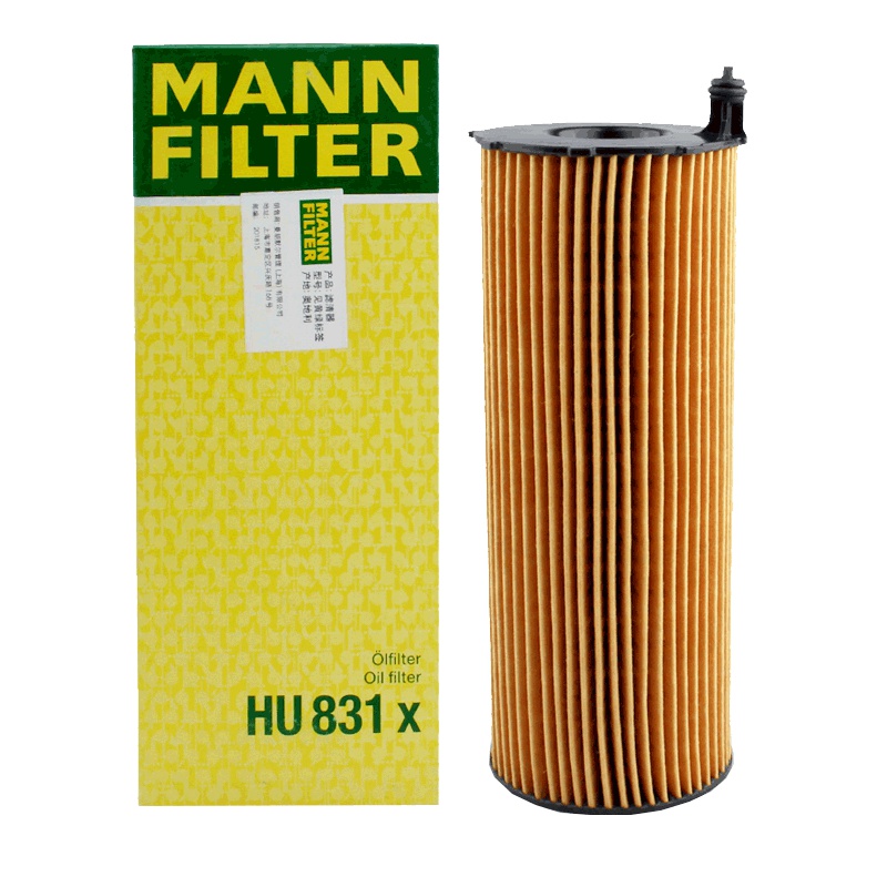 曼牌(MANN)机滤HU831X适配12款辉腾/10-11款奥迪A6L/06款Q7