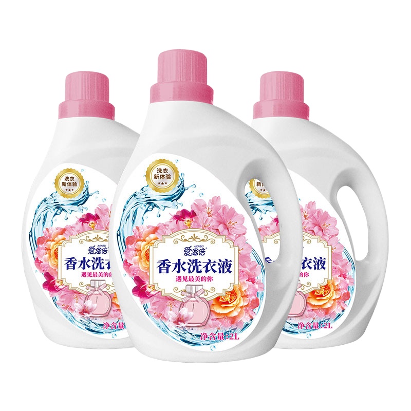 爱恩倍(AIENBE) 香水洗衣液持久留香味香氛型家庭实惠装2L*2桶