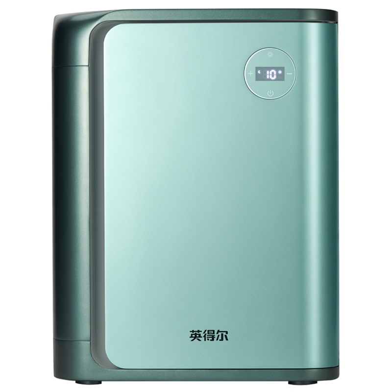 英得尔 DC20B高颜值私属迷你小型冰箱宿舍家用化妆品小冰箱暗夜绿