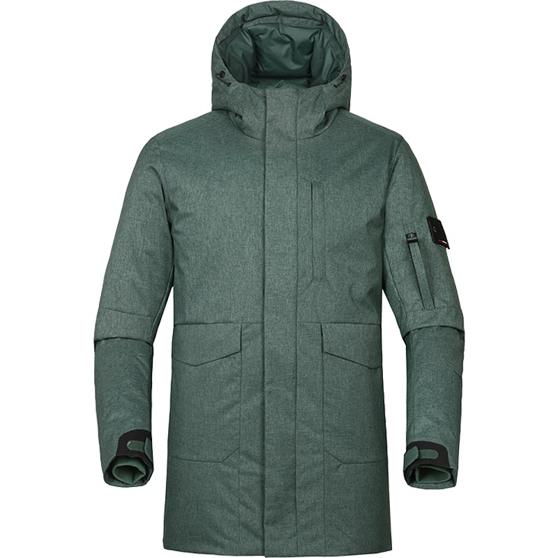 诺诗兰(NORTHLAND)运动户外男士中长款保暖羽绒服GD075613