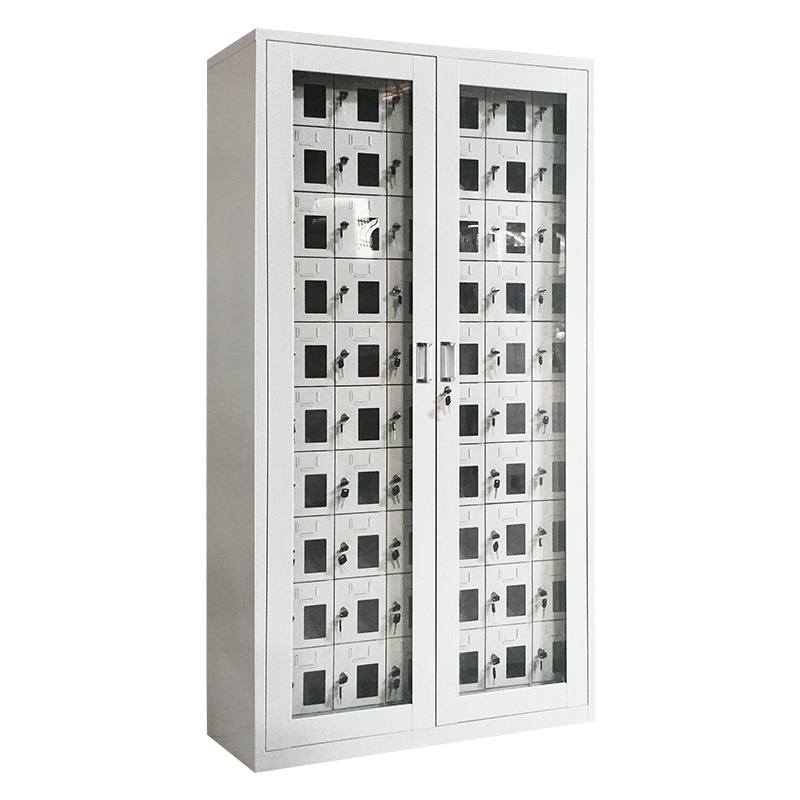鑫金虎 手机存放柜外玻对讲机保管箱单位工厂电子设备寄存柜60门