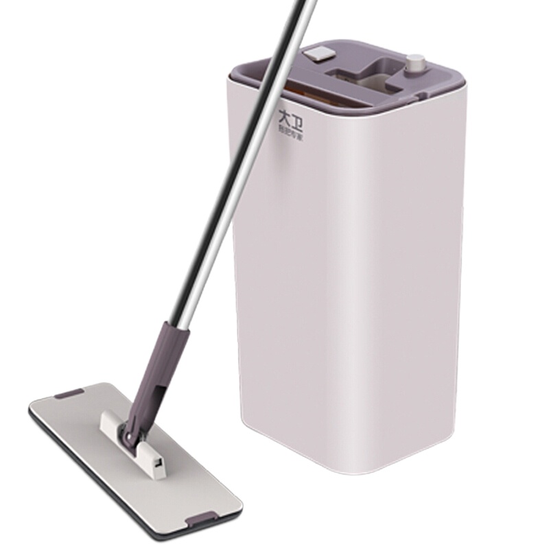 拓朴 大卫免手洗平板拖把拓扑懒人木地板刮刮乐桶干湿两用Z9