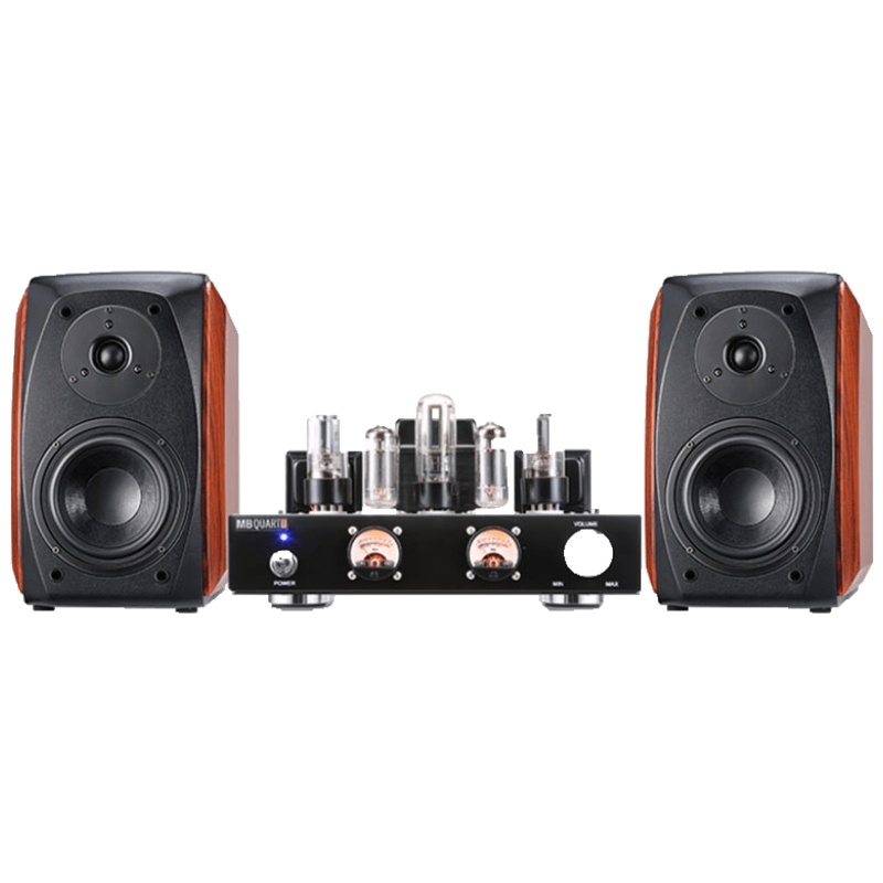 MBQUART德国歌德朱雀胆M18胆机音响套装电子管功放机大功率6.5寸发烧HIFI组合无损音箱家用电视电脑手机音响