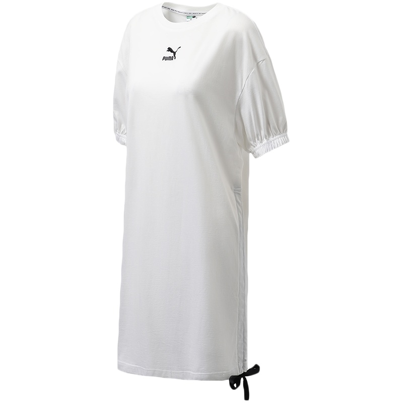 PUMA彪马旗舰女装运动服休闲圆领短袖连衣裙532632