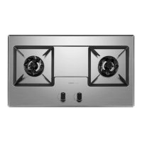 老板(ROBAM)嵌入式不锈钢燃气灶双灶58G6(天然气)一级能效 4.2kW大火力