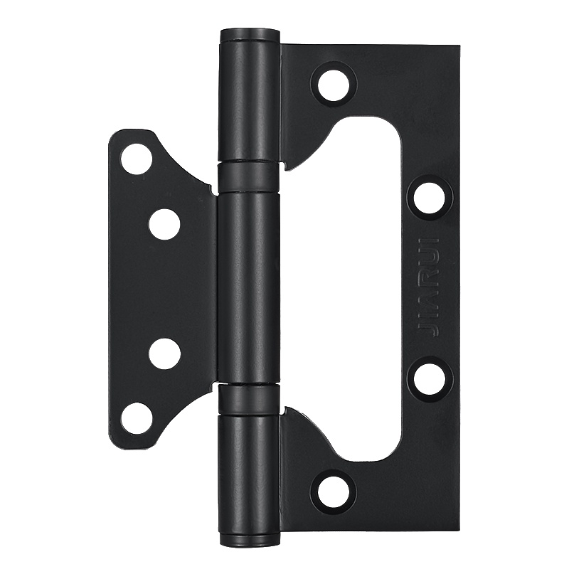 家蕊不锈钢合页铰链轴承子母黑色合页免开槽4寸折叠页加厚活页