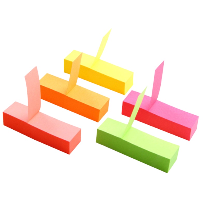 得力(deli)7154记事贴 50*15mm (6包装)