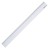得力6240直尺40cm(只) 2只装sn