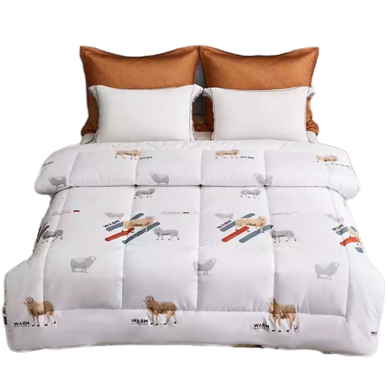 梦洁 梦洁美颂 暖馨羊毛厚被 单个装