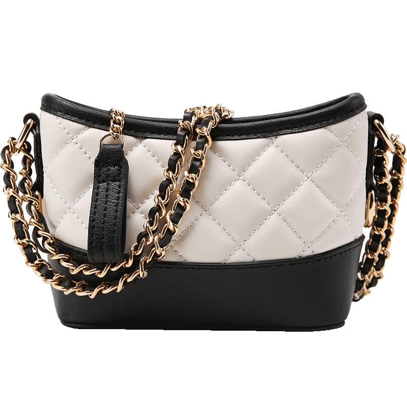 迷你mini流浪包女2019新款高级感包包洋气时尚水桶包香奶奶链条包