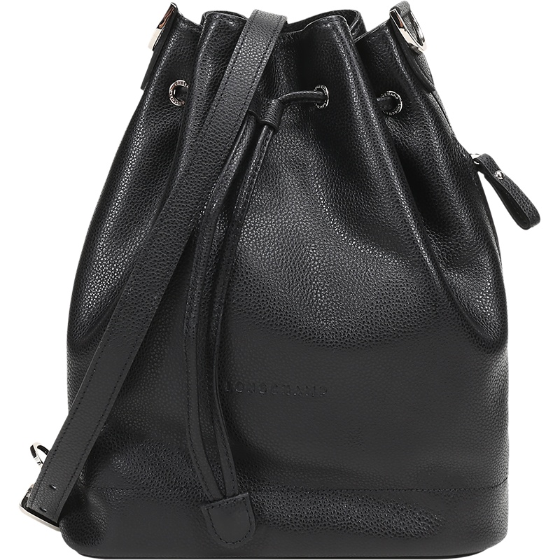 LONGCHAMP 珑骧 女士 LE FOULONNE系列牛皮水桶包单肩斜挎包中号 10062 021