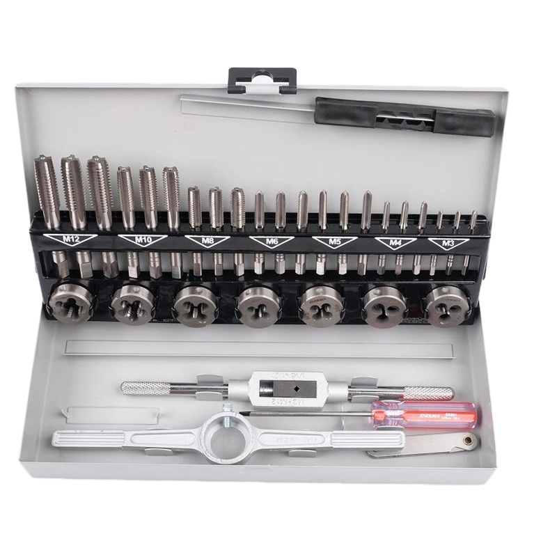 力易得(ENDURA)E0202 32件套高速钢全磨制手用丝锥