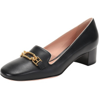 BALLY 巴利 女士 羊皮单鞋乐福鞋中跟鞋 DIELLE 45