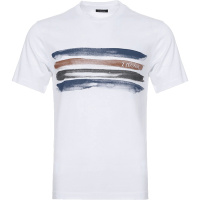 Z ZEGNA 杰尼亚 男士棉质圆领短袖T恤 VS372 ZZ630D