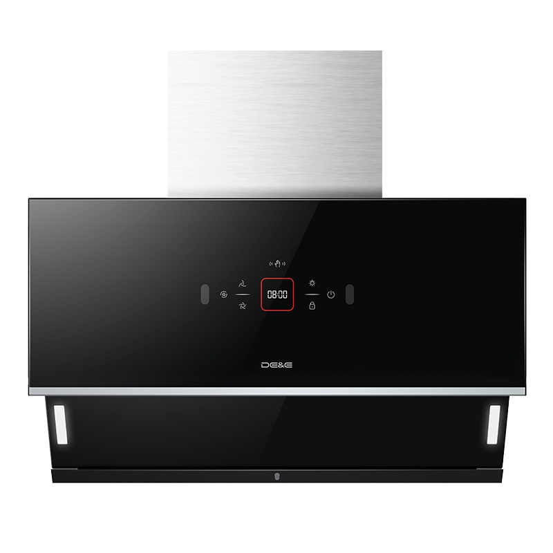 德意(DE&E)A5系列 21立方挥手智控830Pa强排大吸力侧吸烟机自动清洗家用厨房抽油烟机CXW-258-858A