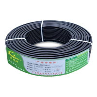 昆电工ZC-RVV 阻燃护套线电源线纯铜防水 3芯X1.5平方 一卷100米 发货前客服确认颜色