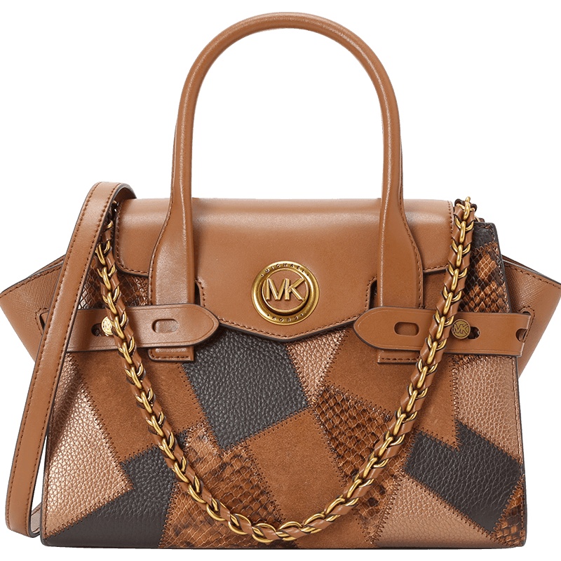 MICHAEL KORS 迈克·科尔斯 女士斜挎包 通勤手拎包 拼接皮30F0ANMS5O
