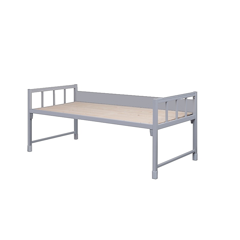 富振 钢制单人床加厚宿舍单层床铁艺床带蚊帐铁床