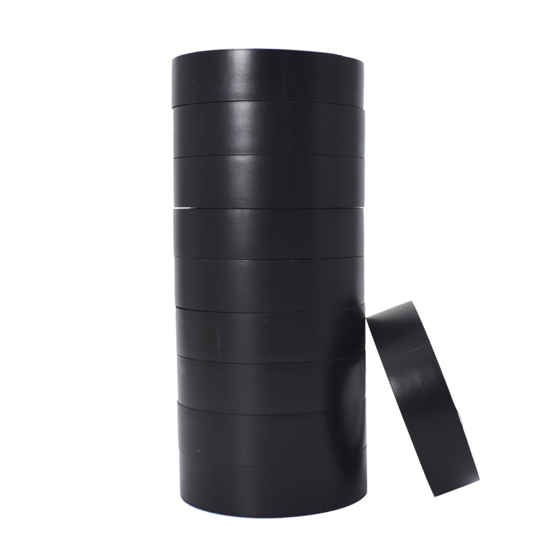 [苏宁自营]勒塔(LETA)工具 黑色绝缘胶带电工标记胶带20m*18mm(10卷装) 耐磨防潮耐酸碱LT-PPE555