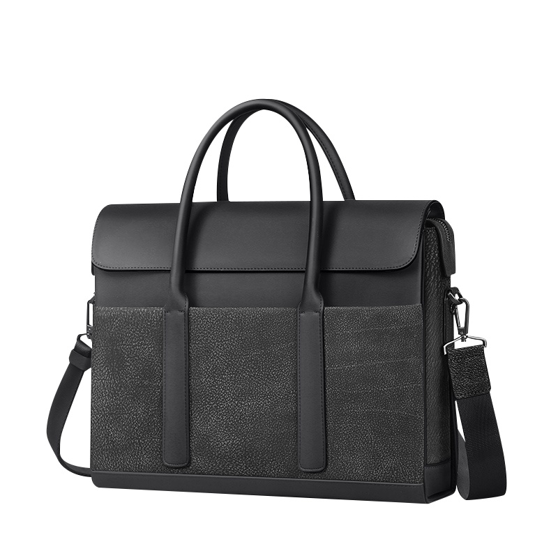 【顺丰配送】手提包男士新款时尚公文包男包商务休闲手拎包电脑包