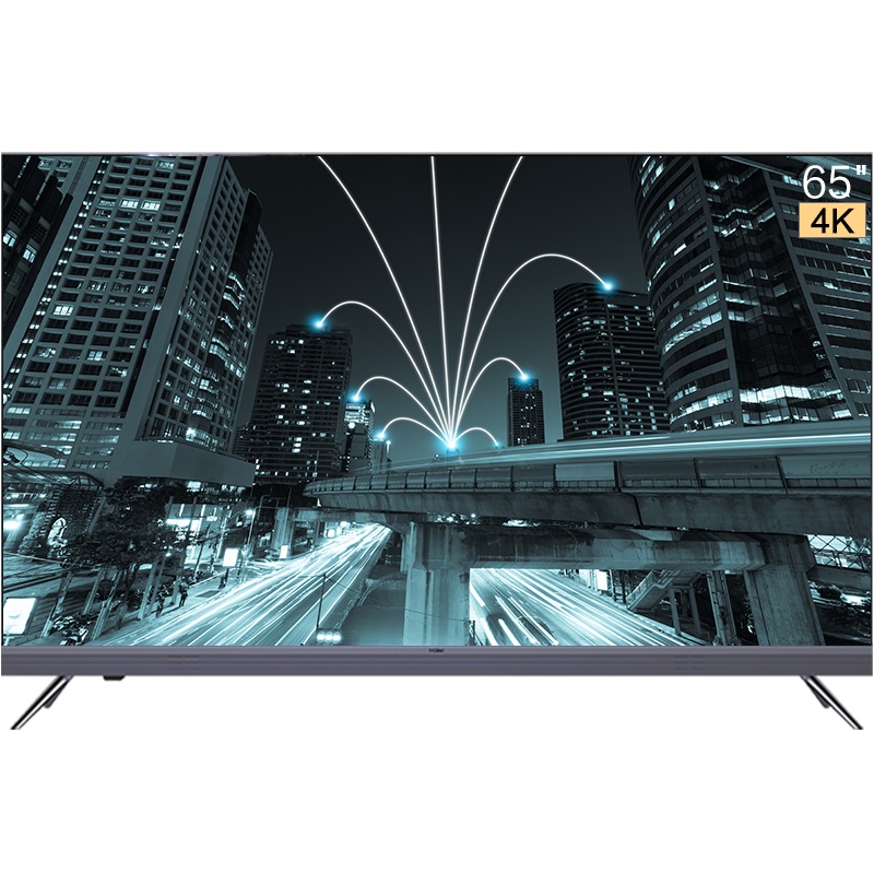 海尔 65R5 65英寸全面屏 3G+32G 4K高清8K解码 AI语音遥控 液晶电视