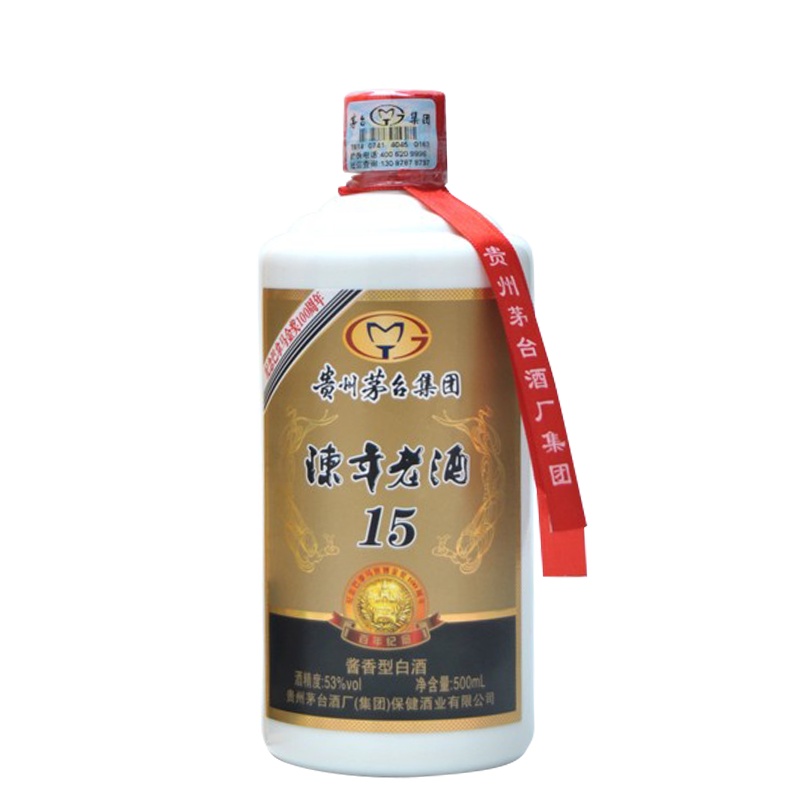 [2016年老酒]贵州茅台集团 酱香型53度高度白酒中秋送礼收藏自饮宴请粮食酒500ml*6瓶整箱装 陈年老酒15