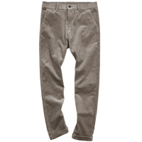 千纸鹤裤子男冬季新款韩版直筒厚款灯芯绒男士休闲裤70295