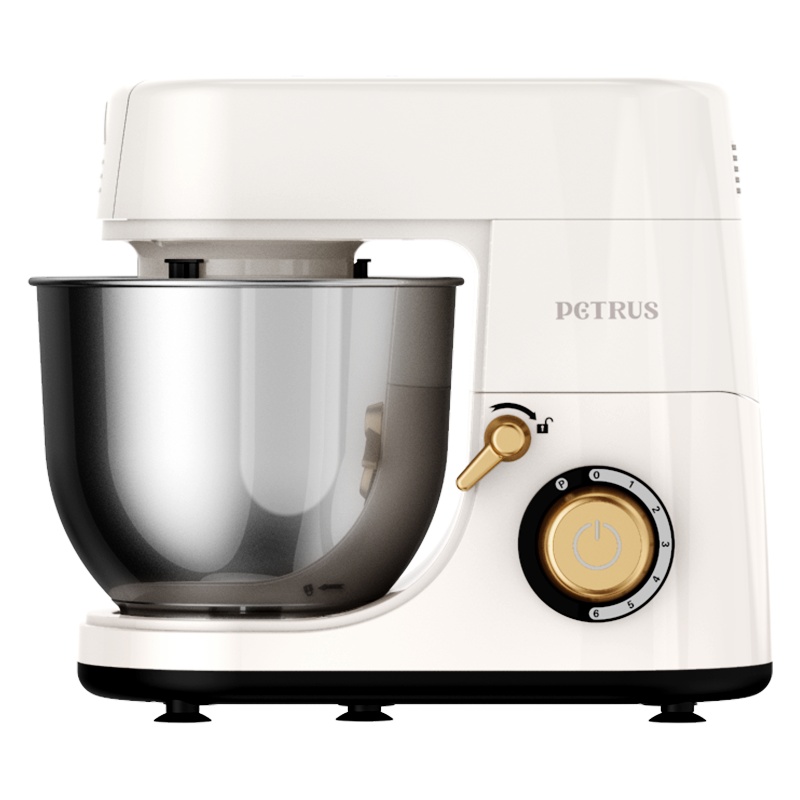 柏翠PE4680厨师机家用全自动7L大容量多功能小型搅拌机揉面打蛋器商用和面电子式旋钮式