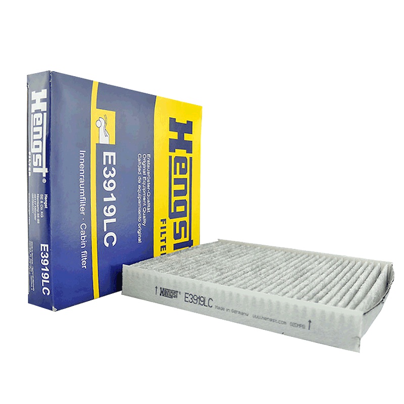 汉格斯特(hengst)空调滤清器带碳E3919LC适用于奥迪A1新捷达桑塔纳波罗晶锐昕锐