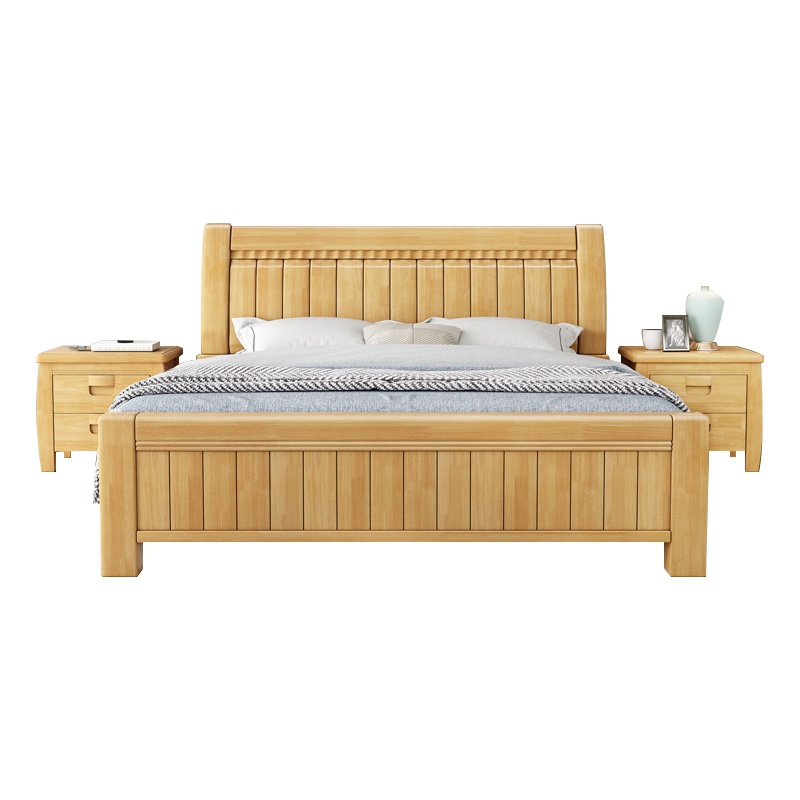 富和美(BNF)床实木床办公接待床实木床158实木床