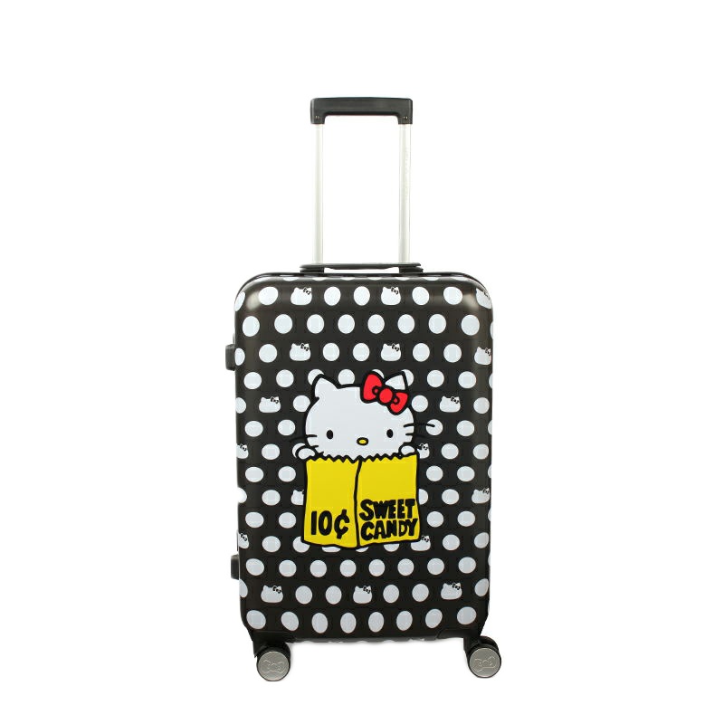 HELLO KITTY 猫咪印花hellokitty系列ABS拉杆箱 20/24寸 黑色