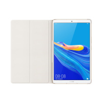 华为(HUAWEI)M6平板8.4寸保护套原装磁吸智能翻盖皮套多功能支架PU保护壳 亚麻色