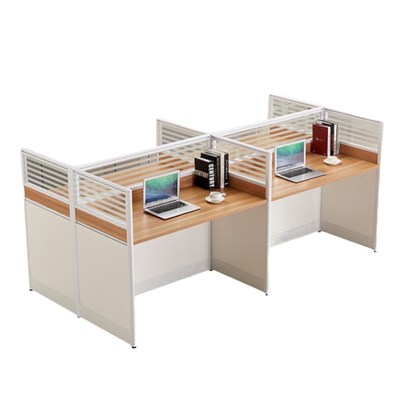 豫亨办公家具屏风卡座工位现代简约职员办公桌椅组合办公室电话销售屏风隔断小卡座员工4人6人位办公桌E