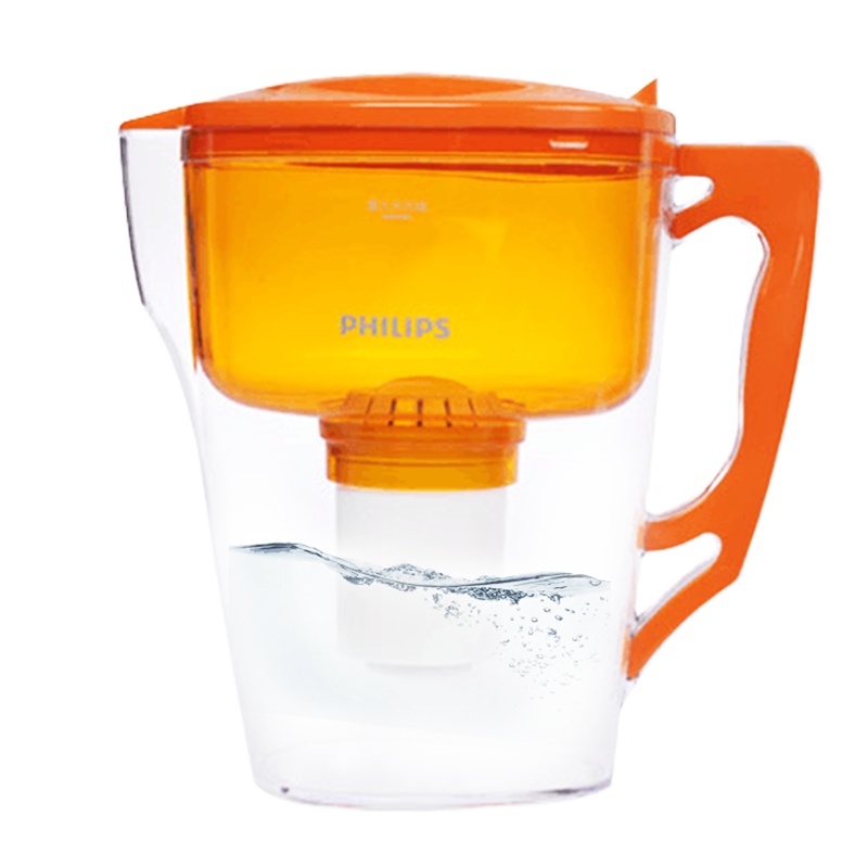 飞利浦(PHILIPS)净水壶家用便携式水壶超滤直饮净水器自来水过滤器水壶WP2803