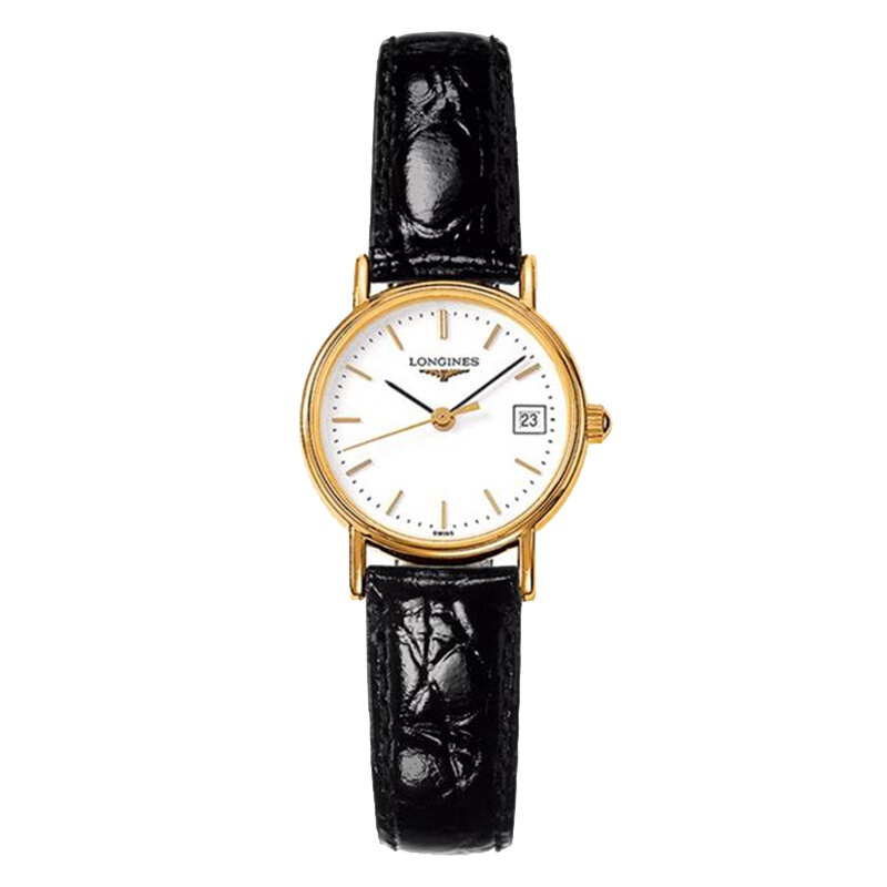 浪琴(Longines)瑞士品牌女士手表 瑰丽系列 石英表女 L4.220.2.12.2