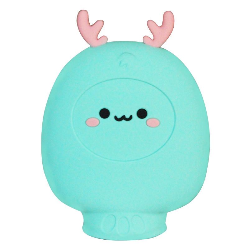 [可微波炉加热的暖手宝]清科蓝 注水暖手宝暖宫贴硅胶热水袋暖水袋暖手袋女生暖手宝暖宝宝注水热水袋