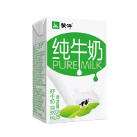 蒙牛 纯牛奶 PURE MILK 250ml*16 盒(10件起送)