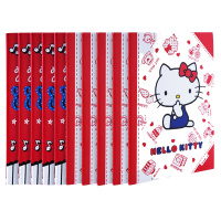 广博(GuangBo)KT81004 记事本5本16K/40张hello Kitty猫软抄本 日记本 笔记本子 缝线本