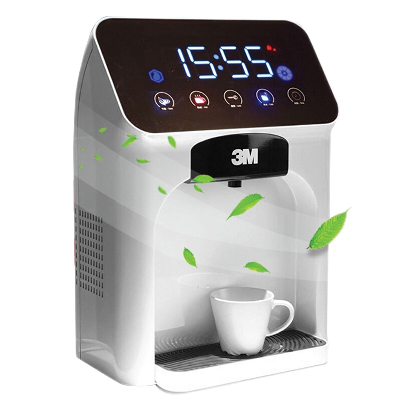 3M管线饮水机 HWS-CT-H温热型家用厨房办公台式可壁挂 加热储水式
