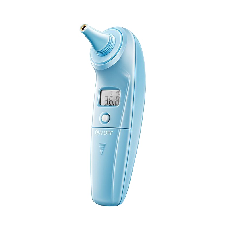 易简(yijian)电子体温计 宝宝温度计耳温计 婴儿耳温枪E1