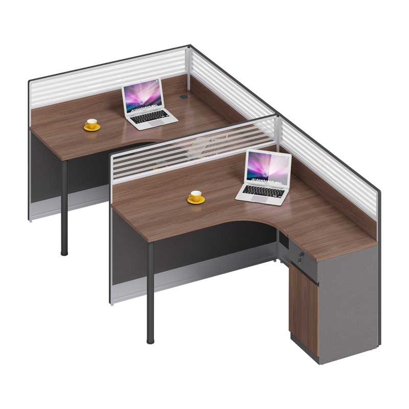 科朔 办公桌职员桌 员工桌 板式屏风办公桌 两人位 KS-06L3002L&R