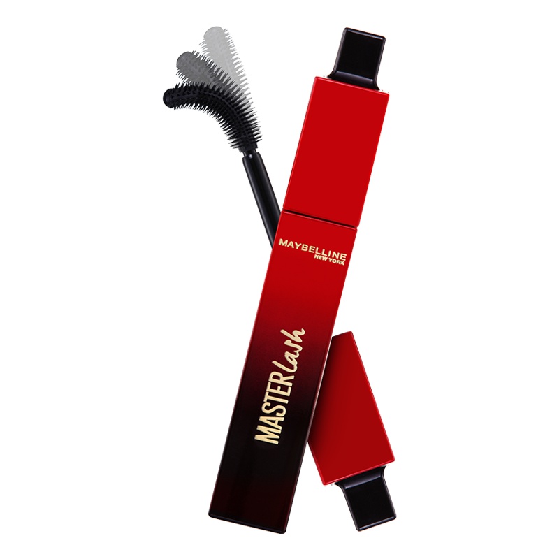 美宝莲广角旋转刷头睫毛膏 11ML red on fire限量版