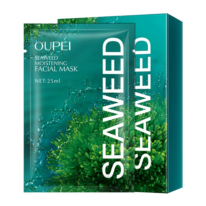 欧佩海藻玻尿酸补水面膜10片/盒