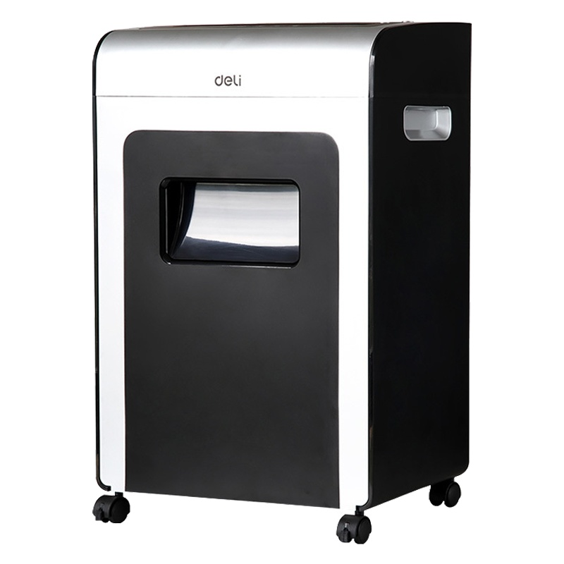 得力(deli)T602离子净碎纸机 单次碎纸16张 3级保密碎纸机 纸桶容量31L文件粉碎机 碎卡机可碎光盘