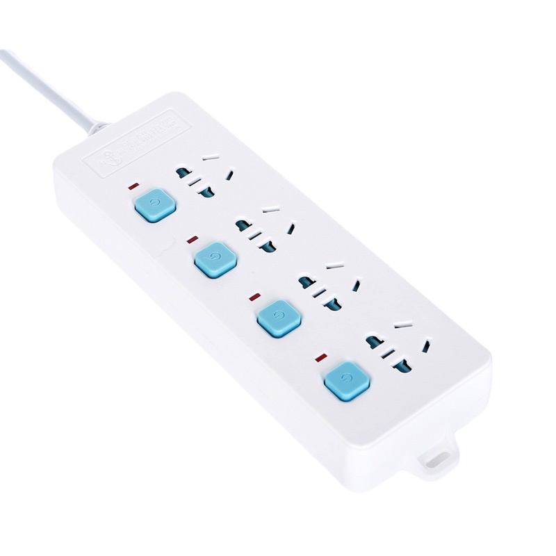 (ZDJ)海锚(ANCHOR) HM-634-1.8 4插位 1.8米 独控开关 接线板 (计价单位:个)